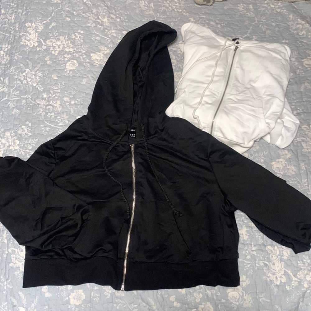 SHEIN crop top jackets